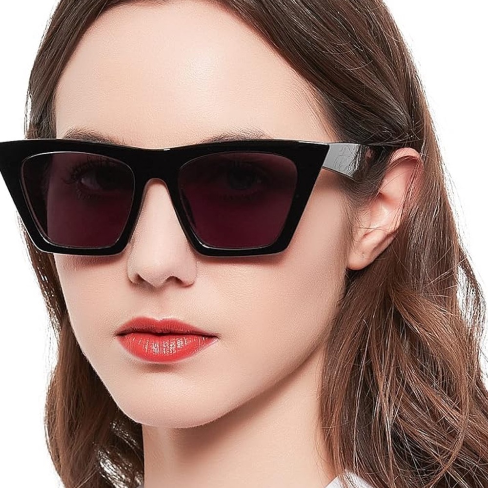 Amazon cat eye over size sunglasses